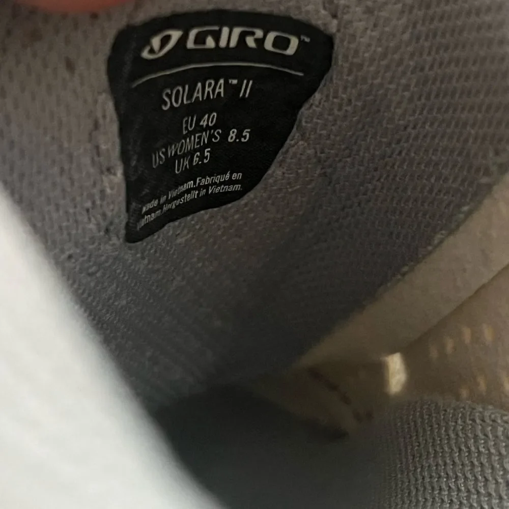 Giro White Cycling Shoes